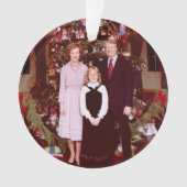 クリスマスプレジデントJames Jimmy Carter White House オーナメント (正面)