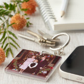 クリスマスプレジデントJames Jimmy Carter White House キーホルダー (正面右)