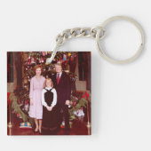 クリスマスプレジデントJames Jimmy Carter White House キーホルダー (裏面)