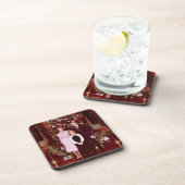 クリスマスプレジデントJames Jimmy Carter White House コースター (右側)