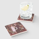 クリスマスプレジデントJames Jimmy Carter White House ストーンコースター (横)