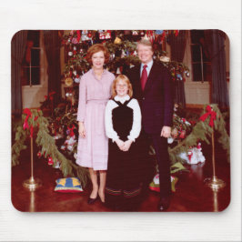 クリスマスプレジデントJames Jimmy Carter White House マウスパッド