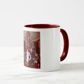 クリスマスプレジデントJames Jimmy Carter White House マグカップ (正面右)