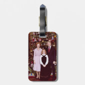 クリスマスプレジデントJames Jimmy Carter White House ラゲッジタグ (裏面縦)