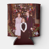 クリスマスプレジデントJames Jimmy Carter White House 缶クーラー (正面)