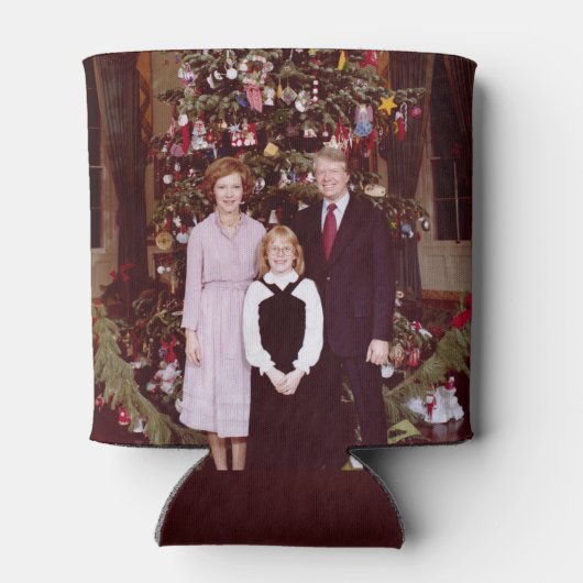 クリスマスプレジデントJames Jimmy Carter White House 缶クーラー (裏面)