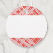 クリスマスプレゼントおもしろいタイポグラフィが今季 フェイバータグ (裏面)