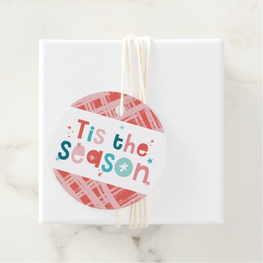 クリスマスプレゼントおもしろいタイポグラフィが今季 フェイバータグ (インサイチュ)