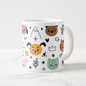 クリスマスプレゼントかわいい ジャンボコーヒーマグカップ (正面右)