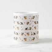 クリスマスプレゼントかわいい ジャンボコーヒーマグカップ (正面)