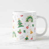 クリスマスプレゼントかわいい ジャンボコーヒーマグカップ (右)