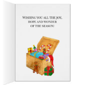 クリスマスプレゼントがカスタマイズ可能なボックス (内側 (右))