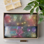 クリスマスプレゼントが切り離された甘いホッキョクグマ 薄葉紙 (ギフト)