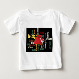 クリスマスプレゼントが素敵な日と良い夜を ベビーTシャツ