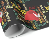 クリスマスプレゼントが素敵な日と良い夜を ラッピングペーパー (ロールコーナー)