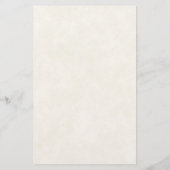 クリスマスプレゼントが贈られる可愛いテディベア 便箋 (裏面)