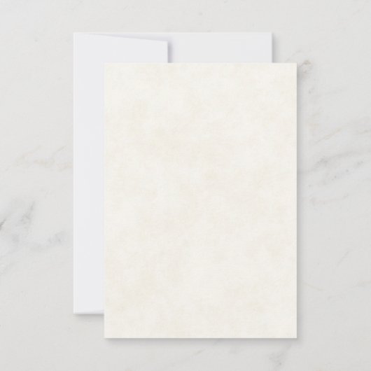 クリスマスプレゼントが贈られる可愛いテディベア 出欠カード (裏面)