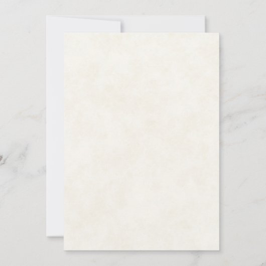 クリスマスプレゼントが贈られる可愛いテディベア 招待状 (裏面)