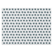 クリスマスプレゼントと雪片 テーブルクロス (正面(横))