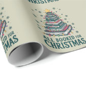 クリスマスプレゼントに図書館員ラバーにぴったり ラッピングペーパー (ロールコーナー)