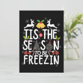 クリスマスプレゼントに最適な「FREEZINシーズン」Tシャツ 招待状 (スタンド正面)