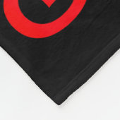 クリスマスプレゼントに筋肉だけが欲しい 面白いダサいクリスマス フリースブランケット (角)