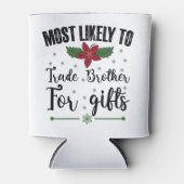 クリスマスプレゼントのために兄と交換する可能性が最も高い 缶クーラー (正面)