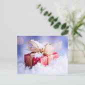 クリスマスプレゼントのはがき シーズンポストカード (スタンド正面)