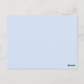 クリスマスプレゼントのはがき ポストカード (裏面)