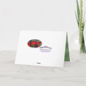 クリスマスプレゼントのカード – D – パーソナライズ シーズンカード (裏面)