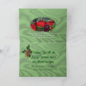 クリスマスプレゼントのカード – D – パーソナライズ シーズンカード (内部)