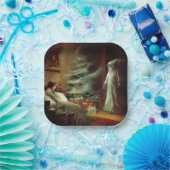 クリスマスプレゼントのクリスマスカロル幽霊 ペーパープレート (パーティー)