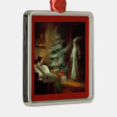 クリスマスプレゼントのクリスマスカロル幽霊 メタルオーナメント (右)