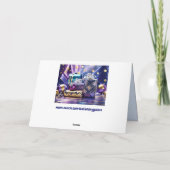 クリスマスプレゼントのグリーティングカード シーズンカード (裏面)