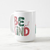 クリスマスプレゼントのコフィーのマグカップ コーヒーマグカップ (正面左)