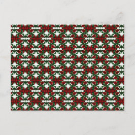 クリスマスプレゼントのパターン シーズンポストカード