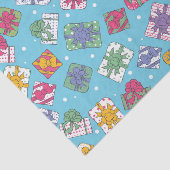 クリスマスプレゼントのパターン 薄葉紙 (詳細)