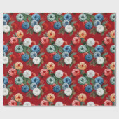 クリスマスプレゼントのラッピング紙、光沢ラッピング ラッピングペーパー (フラット)