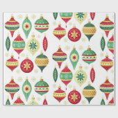 クリスマスプレゼントのラップ ラッピングペーパー (フラット)