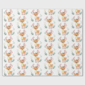 クリスマスプレゼントのラップ ラッピングペーパー (フラット)