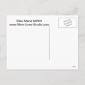 クリスマスプレゼントの寸断、何か。 シーズンポストカード (裏面)