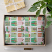 クリスマスプレゼントの小包プレゼントのパターンカラフル 薄葉紙 (ギフト)