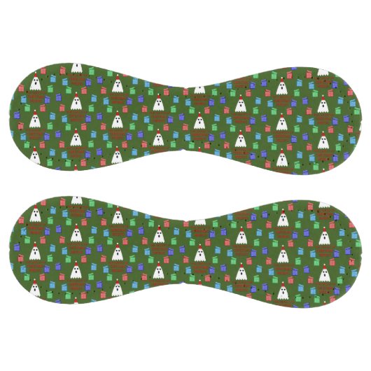 クリスマスプレゼントの幽霊 おもしろい ソフトボール (パネル)