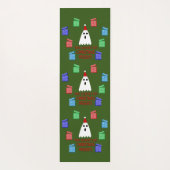 クリスマスプレゼントの幽霊 おもしろい ヨガマット (裏面)