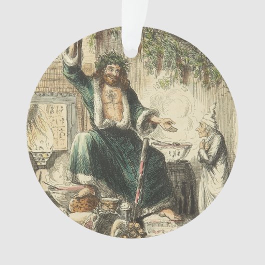 クリスマスプレゼントの幽霊 オーナメント (正面)