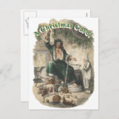 クリスマスプレゼントの幽霊 シーズンポストカード (正面/裏面)