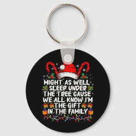 クリスマスプレゼントの木の下で眠ったほうがいい キーホルダー