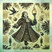 クリスマスプレゼントの歓喜 ウィンドウサイン (シート3)