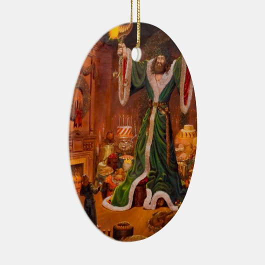 クリスマスプレゼントの精神 セラミックオーナメント (右)