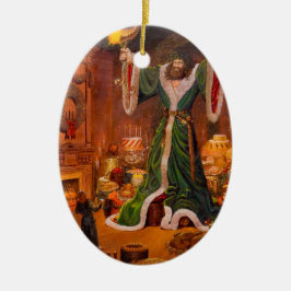 クリスマスプレゼントの精神 セラミックオーナメント